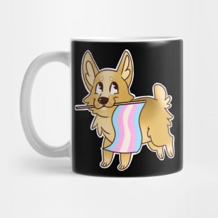 Corgi Trans pride Mug